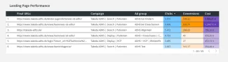Google Ads Insight | Landing Page Performance