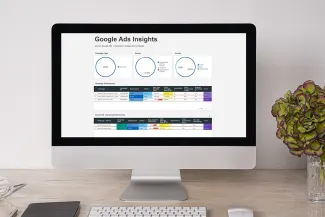Google Dashboard External Links